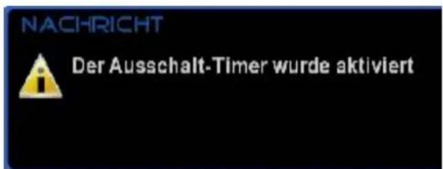 GigaBlue HD 800 SE - Ausschalt Timer - 3