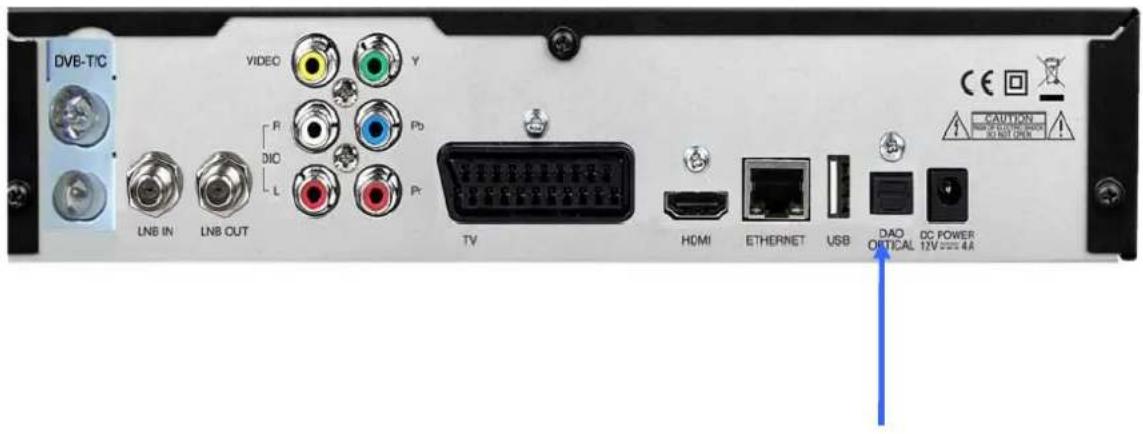 GigaBlue HD 800 SE - Dolby Digital Verstärker - 1