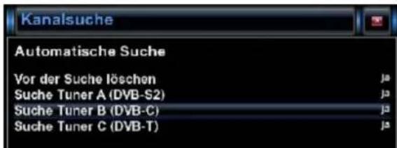 GigaBlue HD 800 SE - Kanalsuche DVB-C - 2