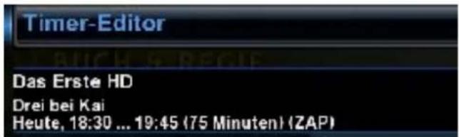 GigaBlue HD 800 SE - Timer löschen - 2