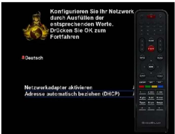 GigaBlue HD 800 SE - Startassistent 7 - 2