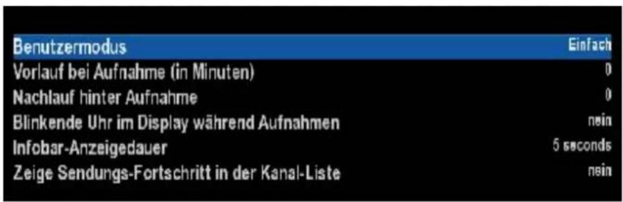 GigaBlue HD 800 SE - Benutzer Modus - 1
