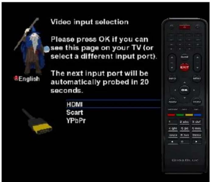 GigaBlue HD 800 SE - Startassistent 1 - 1