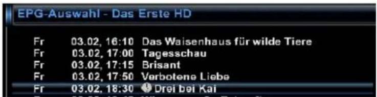 GigaBlue HD 800 SE - EPG Aufnahme - 3