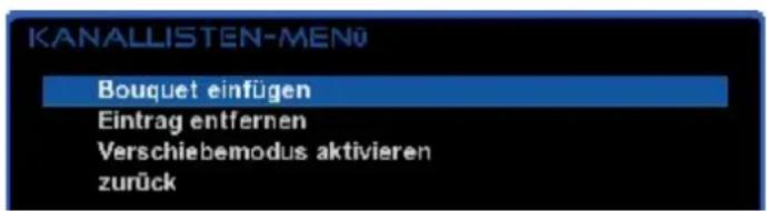 GigaBlue HD 800 SE - Bouquet erstellen - 3