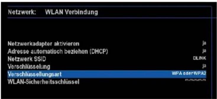 GigaBlue HD 800 SE - WLAN einrichten - 3