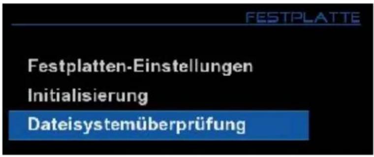 GigaBlue HD 800 SE - Festplatten Betrieb - 1