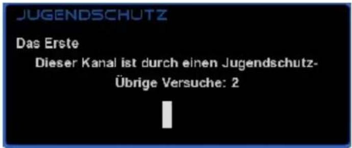 GigaBlue HD 800 SE - Jugendschutz - 2