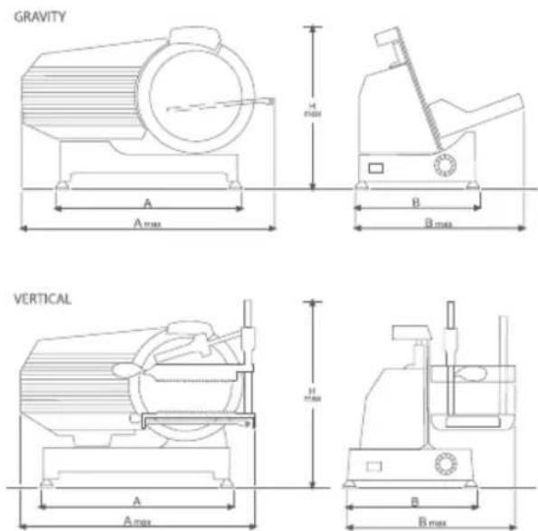 Essedue 220AF - Dimension, weight and other characteristics - 1