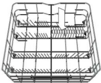 INDESIT DIC3B+16A - НИЖНЯЯ КОРЗИНА - 1