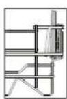INDESIT DIC3B+16A - VIRŠUTINĖS LENTYNĖLĖS AUKŠČIO REGULIAVIMAS - 2
