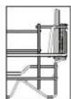 INDESIT DIC3B+16A - FOLDABLE FLAPS WITH ADJUSTABLE POSITION - 1
