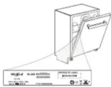 INDESIT DIC3B+16A - Documentazione normativa, documentazione standard, ordinazione di pezzi di ricambio e altre informazioni sul prodotto possono essere reperite: - 1