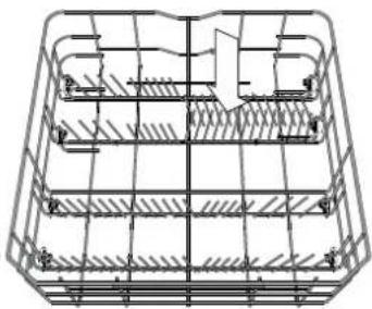INDESIT DIC3B+16A - DOLNY KOSZ - 1