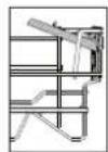 INDESIT DIC3B+16A - FOLDABLE FLAPS WITH ADJUSTABLE POSITION - 2