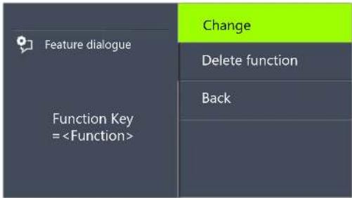 Swyx Phone L62 - This is how you delete the function of a function key - 2
