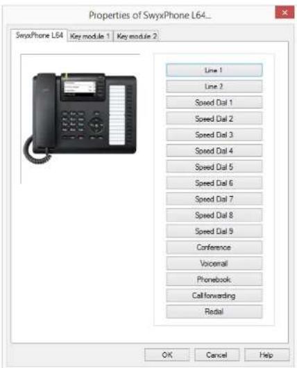 Swyx Phone L62 - This is how you configure the buttons for SwyxPhone in SwyxIt! - 2