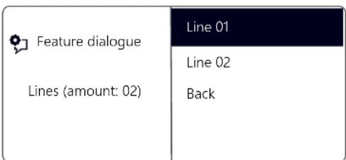 Swyx Phone L62 - This is how you configure a Line button - 1