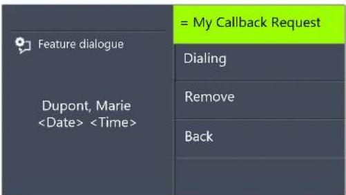 Swyx Phone L62 - This is how you delete Callback on busy - 2