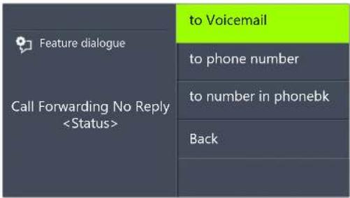Swyx Phone L62 - This is how you define Call Forwarding No Reply - 3