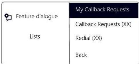 Swyx Phone L62 - This is how you delete Callback on busy - 1
