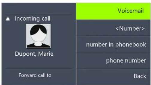Swyx Phone L66 - This is how you transfer a call without accepting - 2