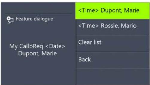 Swyx Phone L66 - This is how you delete Callback on busy - 1