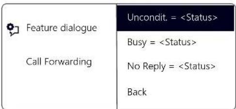 Swyx Phone L66 - This is how you define "Call Forwarding Busy" - 2