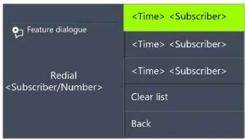 Swyx Phone L66 - This is how you delete the Redial List - 1