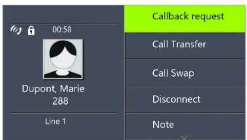 Swyx Phone L66 - This is how you call a subscriber - 6