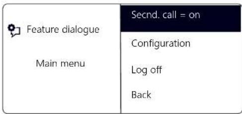Swyx Phone L66 - Secondary call - 1