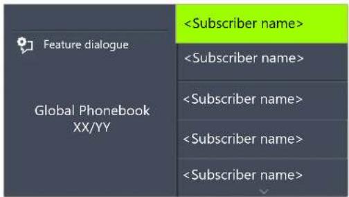 Swyx Phone L66 - Phonebooks - 1