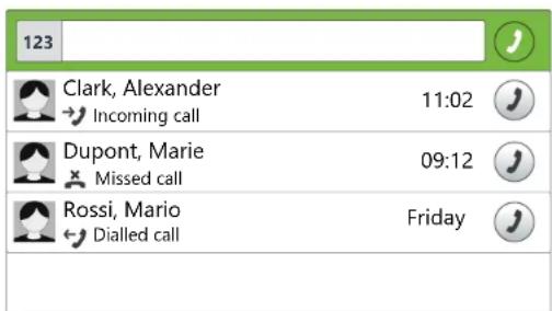 Swyx Phone L66 - This is how you call a subscriber - 1