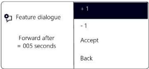 Swyx Phone L66 - This is how you define Call Forwarding No Reply - 2