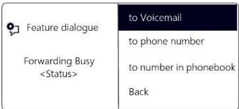 Swyx Phone L66 - This is how you define "Call Forwarding Busy" - 3