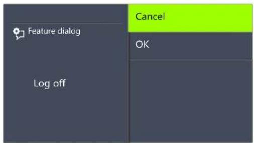 Swyx Phone L66 - This is how you log off from SwyxPhone as a user - 1