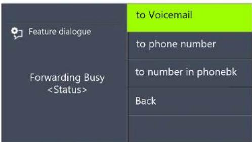 Swyx Phone L66 - This is how you define "Call Forwarding Busy" - 3