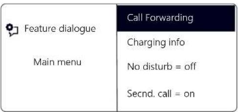 Swyx Phone L66 - This is how you define "Call Forwarding Unconditional" - 1