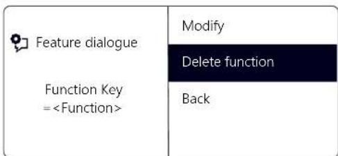 Swyx Phone L66 - This is how you delete the function of a function key - 2