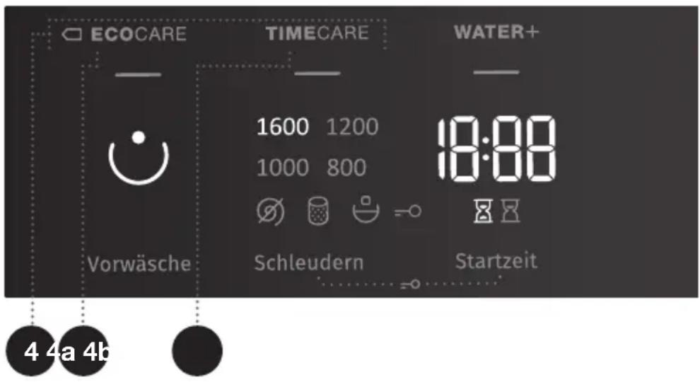 GORENJE WEI86CPS - SCHRITT: AUSWAHL DER EINSTELLUNGEN - 1