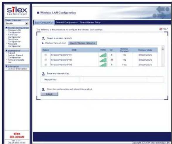 Silex BR-310AC - 5-1. How to Access Web Configuration Interface - 1
