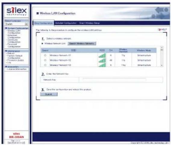Silex BR-310AC - Configuration - 1