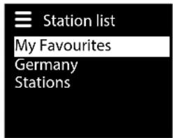 MEDION LIFE E85059 (MD 87559) - Sélection de services radio - 1