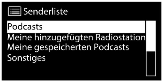 MEDION P85105 (MD 87505) - Radiodienste auswählen - 2