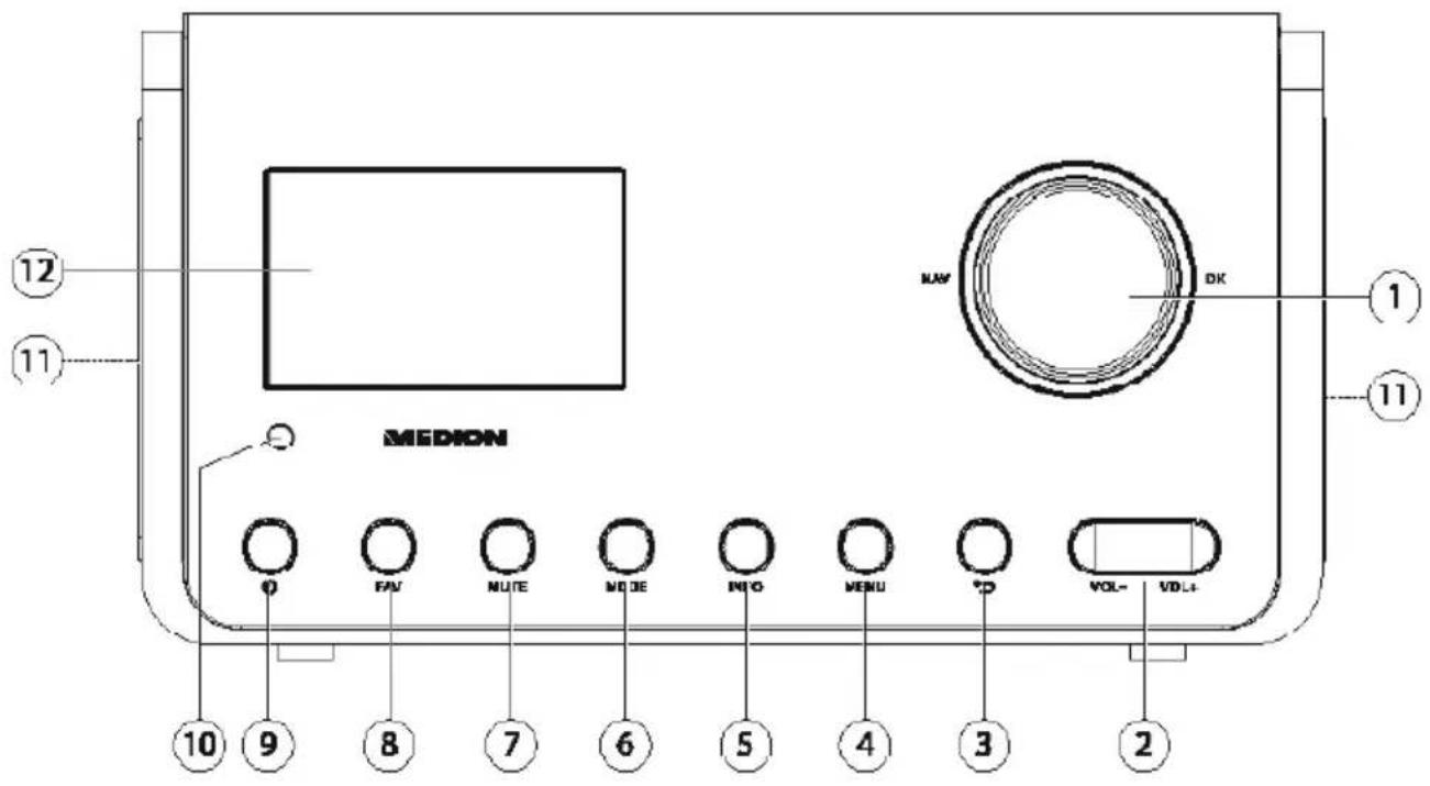 MEDION P85105 (MD 87505) - Vorderseite - 1