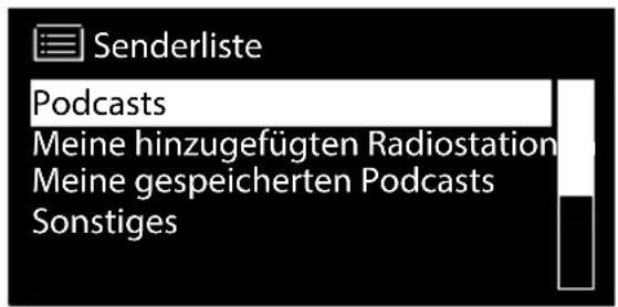 MEDION P85043 (MD 87385) - Radiodienste auswählen - 2