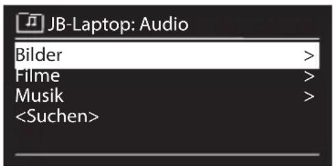 JB-Laptop: Audio Bilder > Filme > Musik >