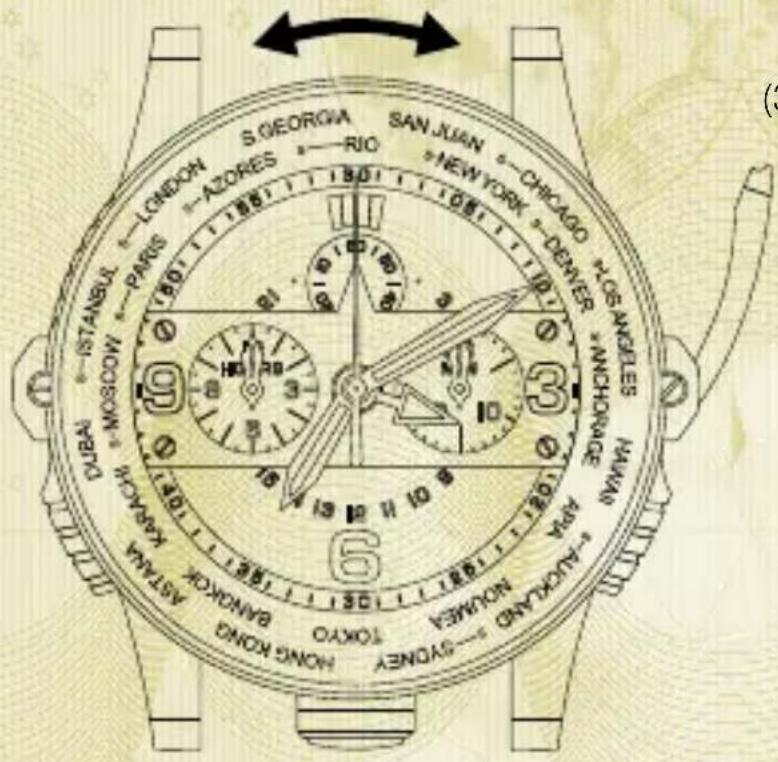 Vogard Chronozoner - Neue Destination einstellen - 2