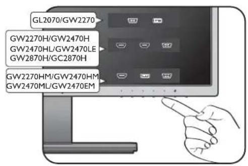 BENQ Mobiuz GW2475H - Anschließen des Kopfhörers. - 6