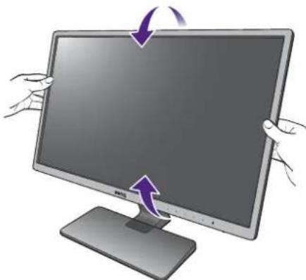 BENQ Mobiuz GW2475H - Anbringen des Monitorsockels. - 7